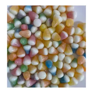 Bán buôn giòn kim cương Kẹo đa màu trái cây có hương vị kẹo đậu Gummy kẹo
