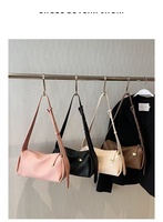 Sac pour femme, sac bandoulière, tissu PU, doublure en polyester, logo personnalisé, sac à bandoulière de créateur, style tendance