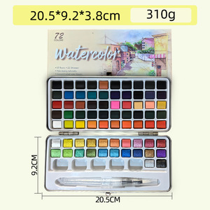 Ensemble de peinture aquarelle solide de 90 couleurs Petite boîte en étain Peinture artistique professionnelle <span class=keywords><strong>Art</strong></span> des ongles Mélange Perlé Fabriqué en Chine pour les enfants de 3 ans et plus - Product Image 6