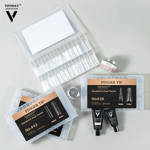วินิเมย์ แซนวิช เนล ดูอัล ฟอร์ม 7 แบบ อุปกรณ์ปั้นเล็บ ต่อเล็บแบบเร็ว ดูอัลฟอร์มสำหรับเจลต่อเล็บ - Product Image 6