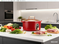 Marmite Électrique Sans Fil en Alliage d'Aluminium 5L 1600W avec Arrêt Automatique, Protection Anti-Ébullition à Sec et Revêtement Antiadhésif Rotatif à 360°