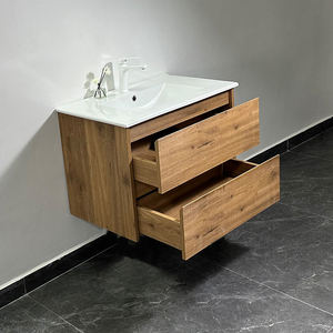 Combinación de fregadero y armario de <span class=keywords><strong>baño</strong></span>, muebles de <span class=keywords><strong>baño</strong></span> de MDF integrados en armarios de <span class=keywords><strong>baño</strong></span> montados en la pared - Product Image 3