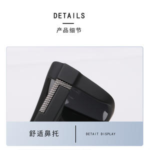 Gafas de Sol Polarizadas para Hombre, Protección UV400, Montura de PC, Lentes TAC, Estilo Deportivo Negro, Protección Solar para Exteriores - Product Image 5