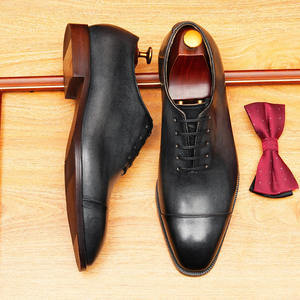 Chaussures habillées classiques pour hommes 2026 - Chaussures Oxford en cuir clair style britannique pour hommes - Product Image 4