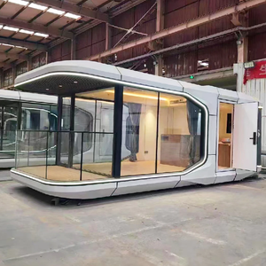 Vente directe d'usine <span class=keywords><strong>Camping</strong></span> en plein air Cabine Maison <span class=keywords><strong>mobile</strong></span> Chambre préfabriquée Maison Espace Capsule avec système intelligent - Product Image 2