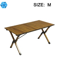 Table et chaises pliantes en alliage d'aluminium, haute qualité, usage extérieur, charge maximale 120 kg, modernes, 10 pièces, pour hôtels et écoles
