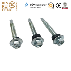 <span class=keywords><strong>Tornillos</strong></span> autoperforantes hexagonales al por mayor con arandela <span class=keywords><strong>de</strong></span> EPDM para techos metálicos y reparación <span class=keywords><strong>de</strong></span> techos DIY - Product Image 6