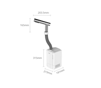 Secador de Manos Eléctrico de Alta Velocidad AK7106, de Acero Inoxidable 304, con Sensor Infrarrojo Sin Contacto, Velocidad del Aire de 90m/s, para Hotel