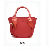 Ensemble de sacs à main pour femmes, sac à bandoulière en cuir PU grande capacité avec foulard en soie, sac fourre-tout souple pour femme, sac messager croisé