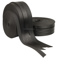 1.5 pouces Heavy Duty Noir Nylon Sangle Polyester Coton Ceinture Sangle Personnalisé Tactique Ceinture Sangle pour Sac Caméra Guitare