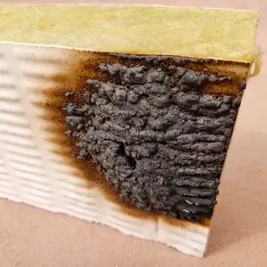 Pannelli isolanti in lana di roccia Fre-resistenti al rivestimento antincendio in lana di roccia tavole termiche