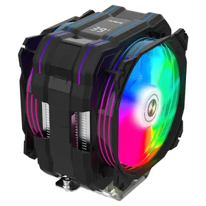 ALSEYE ARGB CPU Cooler with PWM 4Pin PC Fan for 1700 AMD AM4 AM5 Computer CPU Cooling Fan