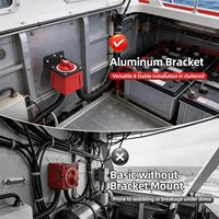 Interrupteur Coupe-Batterie 300A 12V 24V 48V CC ON/OFF Étanche Rotatif pour Bateaux, VR, Camions