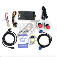 Kits de jeu d'arcade 2 joueurs avec joystick Zippyy et boutons poussoirs ronds d'arcade Kit pour pièces de machine de jeu vidéo