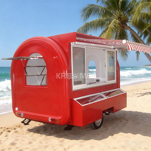 Kiosque à Snacks Intérieur de Forme Carrée à Vente Chaude 2025, Cuisine Mobile Rapide, Camion de Nourriture - Product Image 4