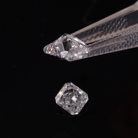 Diamant synthétique de laboratoire HPHT, taille Radiant, D SI2 EX VG IGI, 0,58 ct, non monté