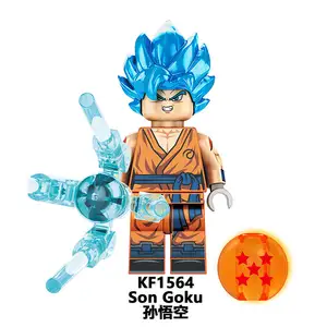 Горячая распродажа, мини фигурка Goku DBZ, мини-конструктор, фигурка, пластиковая игрушка, подарок для детей, мальчиков и девочек, строительные блоки