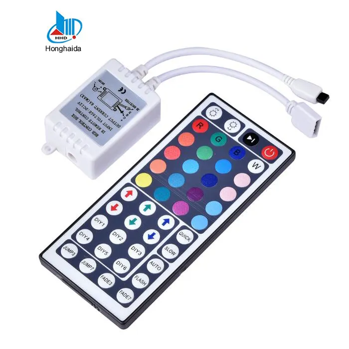 مصنع بيع 44 مفتاح ir تحكم عن بعد أدى أدى rgb led وحدة قطاع ضوء rgb تحكم