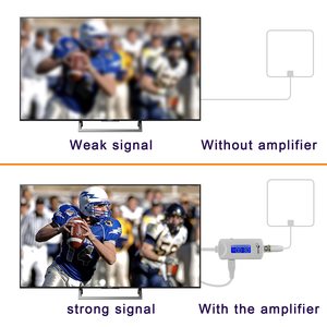 TV Ăng Ten Khuếch đại 25dB tăng cao tín hiệu tăng cường cho kỹ thuật số TV <span class=keywords><strong>Antenna</strong></span> trong nhà - Product Image 4
