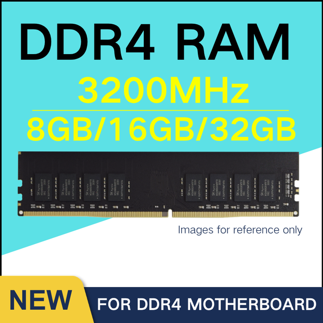 Brand New High-quality Desktop PC DDR4 DIMM Memory 8GB 16GB 32GB 3200MHz DDR4 RAM