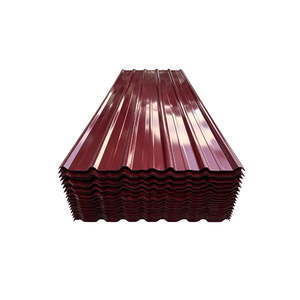 Tôle d'acier ondulée PPGI pour toiture, matériau résistant à la corrosion pour les toitures d'entrepôts et les bâtiments logistiques - Product Image 1