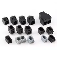 Connecteurs de prise RJ11 Jack 6 broches PCB-6P6C femelle RJ11 Jack RJ11