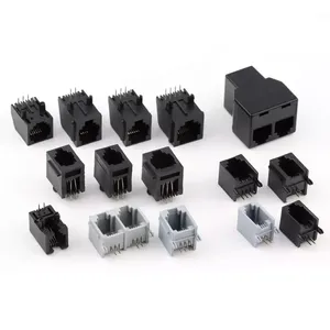 <strong>RJ11</strong> <strong>Jack</strong> 6Pins PCB-6P6C Female <strong>RJ11</strong> <strong>Jack</strong> <strong>RJ11</strong> Socket Connectors - Product Image 3