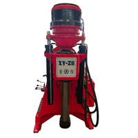 Plate-forme de forage de noyau de roche portative XY-2B avec boîte de vitesses de moteur diesel et composants essentiels de roulement comprenant l'engrenage de moteur de pompe