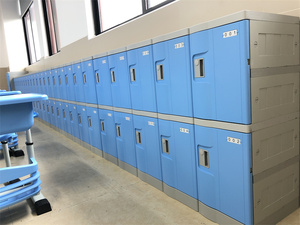 High Quality Abs Plastic Employee Cabinet Locker Plastic Locker Office Shoes <b>Smart</b> Locker - Product Image 4
