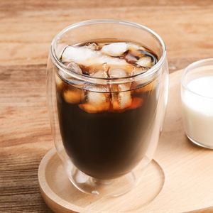 Bol à thé en verre résistant à la chaleur pour la maison, tasse à thé transparente à double paroi pour thé, lait, jus - Product Image 4
