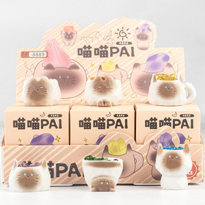 กล่องสุ่มคริสตัลรูปแมวสไตล์ใหม่ ของสะสมสุดฮิต ของขวัญสุดเก๋ - Product Image 3