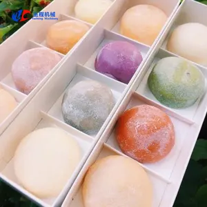 Yüksek kaliteli mochi dondurma börek hazırlama makinesi japon ce onaylı fabrika fiyat yapma gıda şirketi