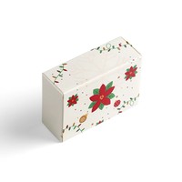 Boîte d'emballage de savon à fleurs imprimée sur mesure, boîte cadeau en papier recyclable pour savon fait main, boîte en papier cosmétique avec logo personnalisé OEM ODM