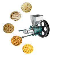 Machine à souffler les aliments double fonction maïs et riz, type torsadé, pour bâtonnets creux et fruits croustillants solides