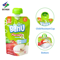 Emballage souple Doypack à bec verseur pour jus, lait, boissons liquides et recharges