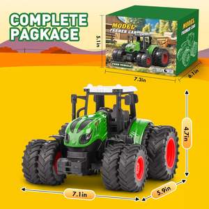Giocattoli Trattore Agricolo DWI Dowellin per Bambini, Modellino <span class=keywords><strong>Monster</strong></span> <span class=keywords><strong>Truck</strong></span> Agricolo in Scala 1/24 con 8 Ruote per Ragazzi - Product Image 6