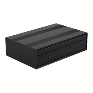 EBM Extruded Powder Coated Aluminum Alloy Profiles Heatsink Electronics Box Housing Case Customization Power Inverter Metal - Product Image 3