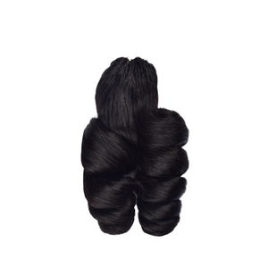 ผมต่อเวียดนามแท้แบบลอนคลาย เกรด Remy  จัดเรียงเกล็ดผม  ทอสองชั้นด้วยเครื่องจักร น้ำหนัก 100 กรัม  ระดับ 7a สี 1b  ลดราคาพิเศษ - Product Image 1