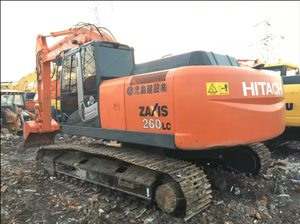 Excavadora Hitachi ZX260 usada en excelentes condiciones Excavadora grande Hitachi usada Buen rendimiento - Product Image 6