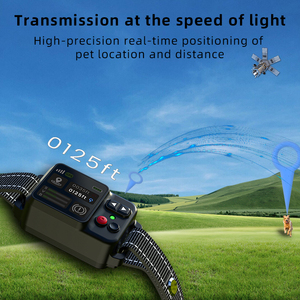 OLHHZX ODM inteligente recargable <span class=keywords><strong>GPS</strong></span> <span class=keywords><strong>Collar</strong></span> para mascotas impermeable inalámbrico perro valla electrónica nuevo Anti-Pérdida descarga eléctrica plástico - Product Image 3