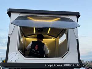 <span class=keywords><strong>Tente</strong></span> de toit transfrontalière entièrement automatique à ouverture rapide personnalisée <span class=keywords><strong>pour</strong></span> SUV Off-Road Tour <span class=keywords><strong>Tente</strong></span> de camping en tissu Oxford imperméable - Product Image 6