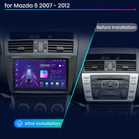 Autoradio Junsun Carplay Android Auto pour Mazda 6 GH, Navigation pour Mazda 6 GH, Autoradio pour Mazda 6 GH 2007 - 2012, Unité principale