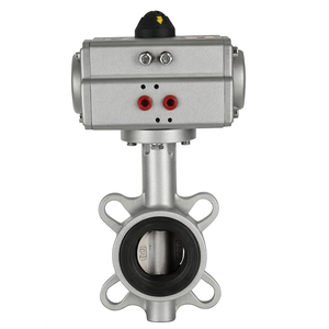 Venta de Liquidación COVNA B2B, Válvula de Alivio Neumática, Válvula de Mariposa Neumática de Retorno por Resorte con Asiento de EPDM, Tipo Wafer Accionada por Aire - Product Image 1