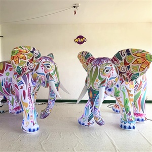 Factory Customized Design Led Lighting Funny Inflatable Promotion Decorative Balloon Colorful Inflatable <strong>Elephant</strong> <strong>Costume</strong> - Product Image 6