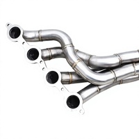 Système d'échappement de course à tubes longs en acier inoxydable haute performance pour Chevrolet Camaro SS V8 6.2L LS3 L99 2010-2015 1-7-8 Vente en gros