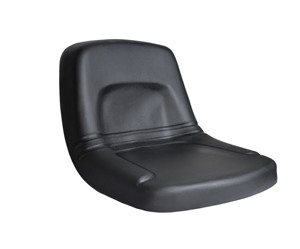 KL เบาะนั่งพีวีซีสีดำด้านหลังทรงสูงพร้อมดีไซน์กันน้ำ - Product Image 3