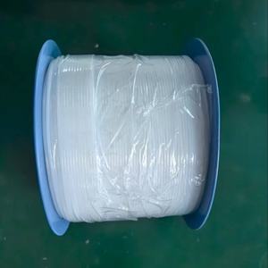 أنبوب <span class=keywords><strong>PTFE</strong></span> أحادي اللفة عالي الجودة مخصص حسب الطلب، عينة مجانية من المصنع مباشرة # 9-AWG # 30 لونًا أبيض/أسود للطاقة - Product Image 3