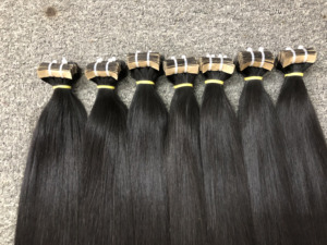 Tóc nối băng keo chất lượng cao giá sỉ, tóc nối người thật keratin Remy từ nhà sản xuất Việt Nam, nhận đặt hàng OEM ODM - Product Image 6