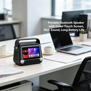 GENCE Sistema de Audio Inteligente Inalámbrico Android de Alta Fidelidad con Pantalla Táctil de 10.1 Pulgadas para Altavoces, Batería RGB, Cocina, Entretenimiento en el Hogar V300 10.1 - Product Image 5