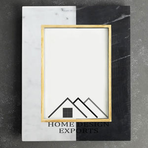 Nouveau Cadre Photo en Marbre pour Décoration de Salon – Cadres Photo de Haute Qualité en Marbre et Laiton pour la Décoration Intérieure - Product Image 2